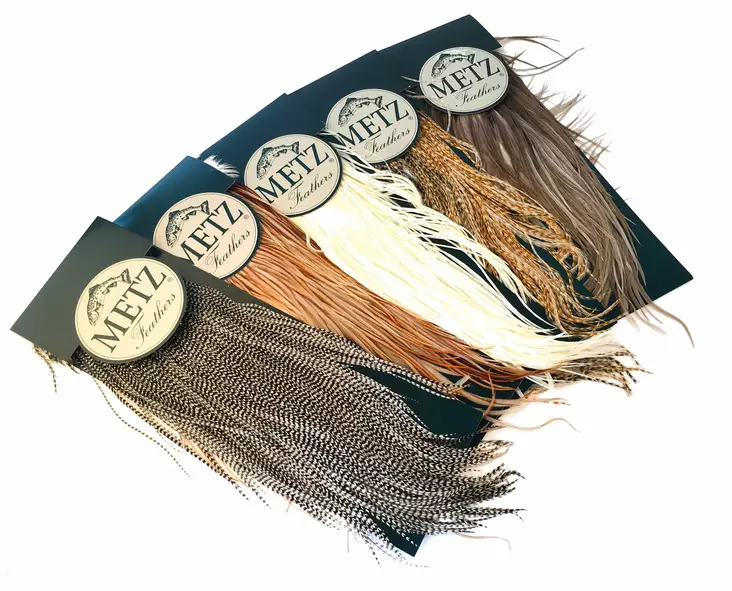 Metz Grade 1 Rooster Saddle - Dry Fly Capes and Saddles - 40350100029 - 1