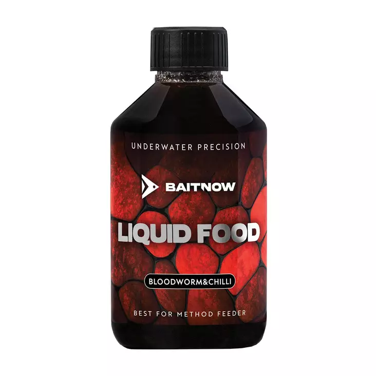 Mikado BaitNow Liquid Food Bloodworm & Chilli 250ml - Flavours & Liquid Attractors - 5900637153559 - 1