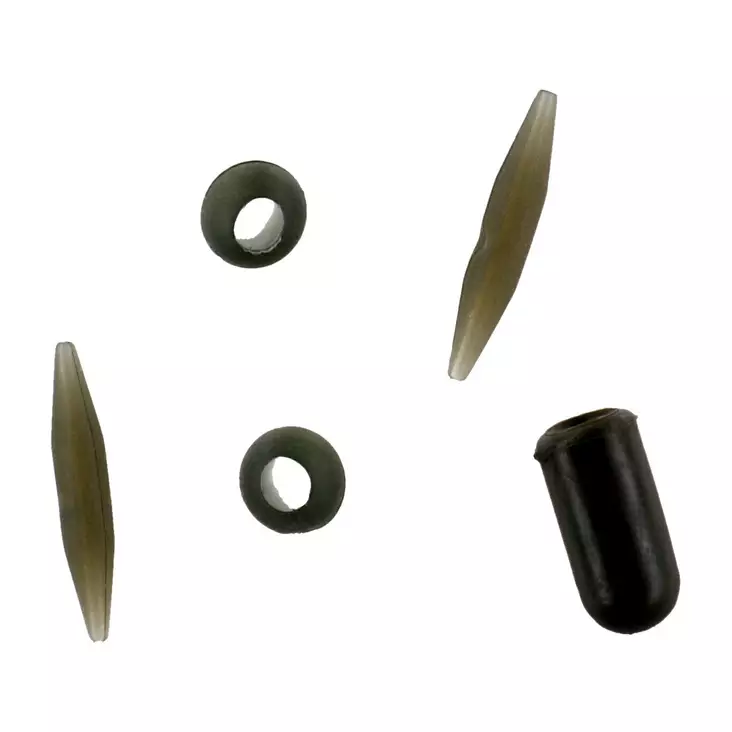 Mikado Carp Helicopter Complete Set Weed/Brown - Pre-made Leaders - 5900637012429 - 1