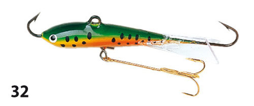 Nils Master Jigger 40mm 6g - Horizontal Ice-Fishing Lures - 3400650029 - 1