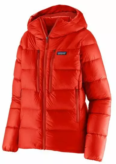 Patagonia Ws Fitz Roy Down Hoody Madder Red - Down Jackets for Women - 196924402119 - 1