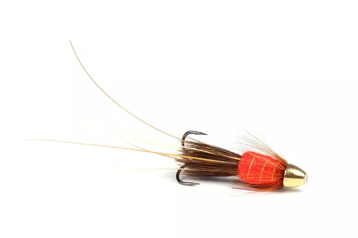 Red Frances Cone Small - Tube Flies - 7033840121409 - 1