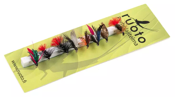 Ruoto Perholajitelma Uppoperhot - Fly Assortments - 6438407010669 - 1
