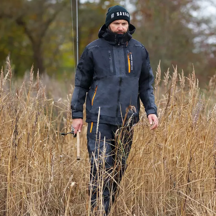 Savage Gear Coastal Race Smock Horgász Kabát Szürke S