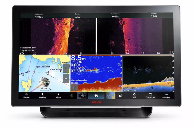 Saxa Helm Pro 19 - Saxa Sonar Displays - 6438407011789 - 1