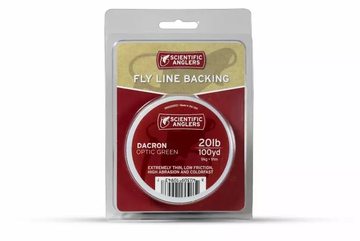 Scientific Anglers Backing Optic Green - Classic Backing - 840309119429 - 2