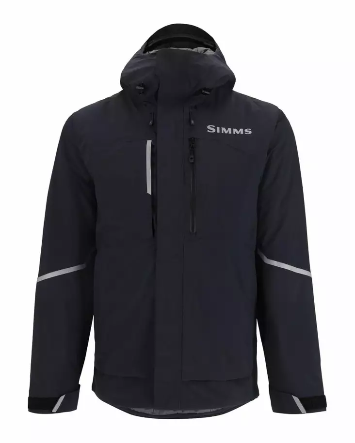 Simms Challenger Insulated Jacket Black - Hard Shells for Men - 694264689059 - 2