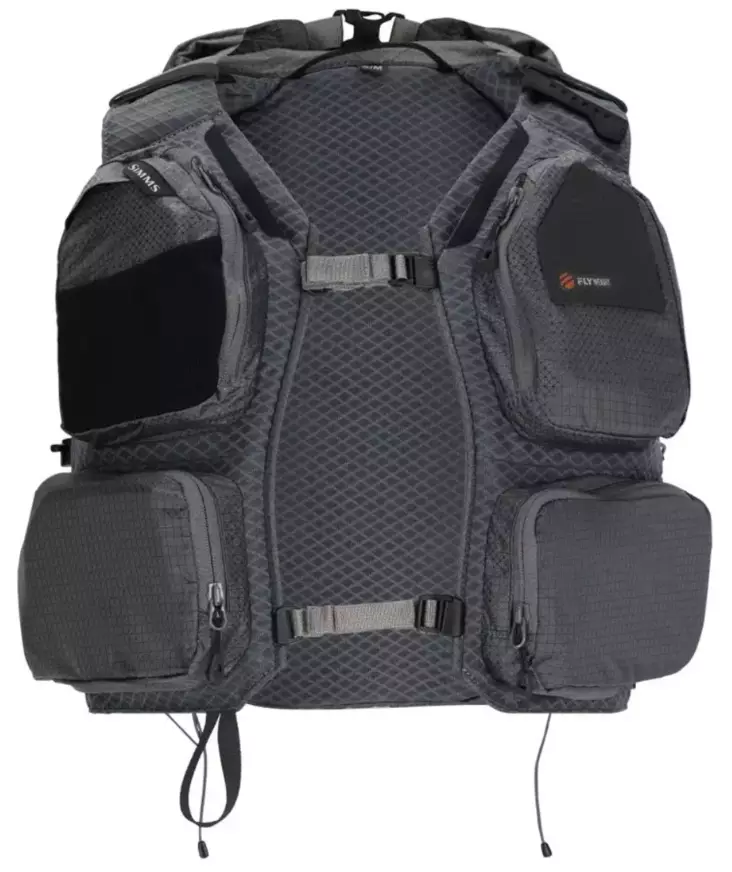 Simms Flyweight Vest Pack Smk 2025 - Chest and Waist Bags - 694264691199 - 1
