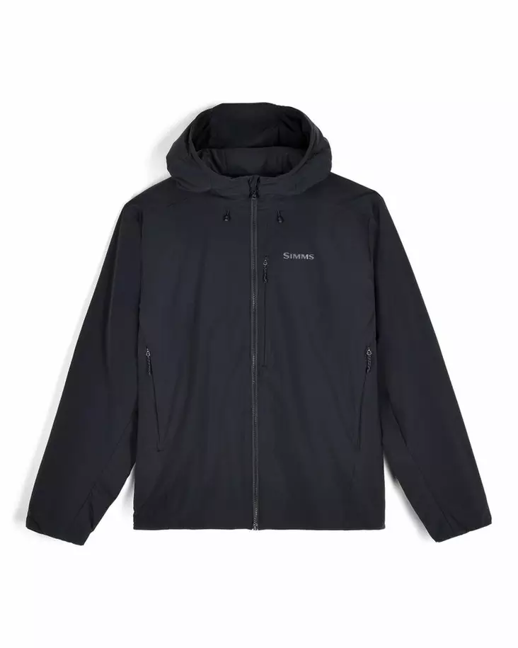 Simms Midstream Hooded Jacket Black - Insulated Jackets - 694264664889 - 2