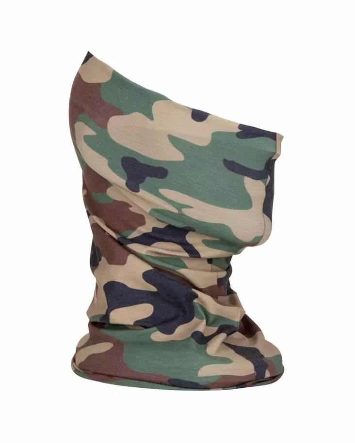 Simms Neck Gaiter Woodland Camo - Socks and Buff - 694264568859 - 1