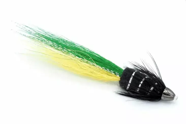 Snaelda Yellow-Green-Black Super Copper - Tube Flies - 8859202536419 - 1