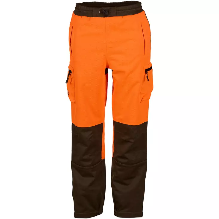 Swedteam Ridge Junior 2.0 Trousers Orange/Green - Hunting Clothes for Children - 7330144042639 - 1