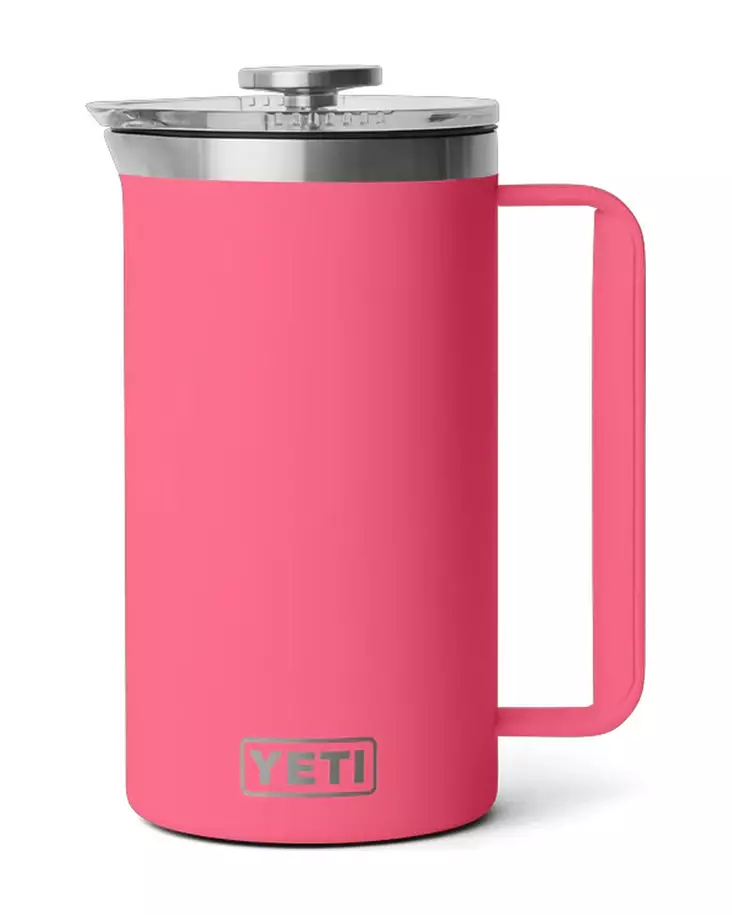 Yeti French Press 34oz Tropical Pink - Insulated Bottles and Mugs - 888830345429 - 1
