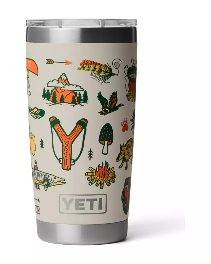 RAMBLER 20 OZ TUMBLER CAPE SUMMER CAMP - Insulated Bottles and Mugs - 888830659229 - 1