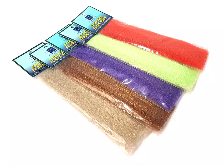 H2O Sculpting Flash Fibre - Pike Fly Tying Materials - SCFF - 1