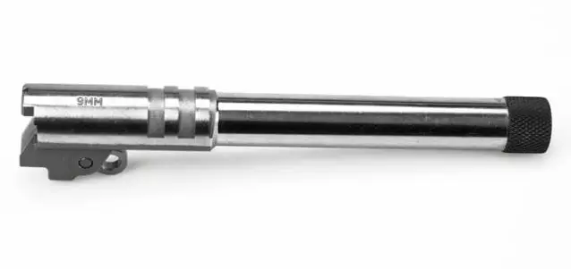Kimber 5" Threaded Stainless Steel Barrel 9x19 - Pistol parts - K5BAR9TH - 1