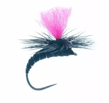 Klinkhamer Barbless Black - Dry Flies - G1111BL-12BLK - 1