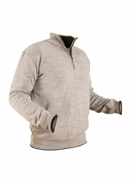 Miesten neule vetoketjulla - Shirts - 40451-SAV-L - 2