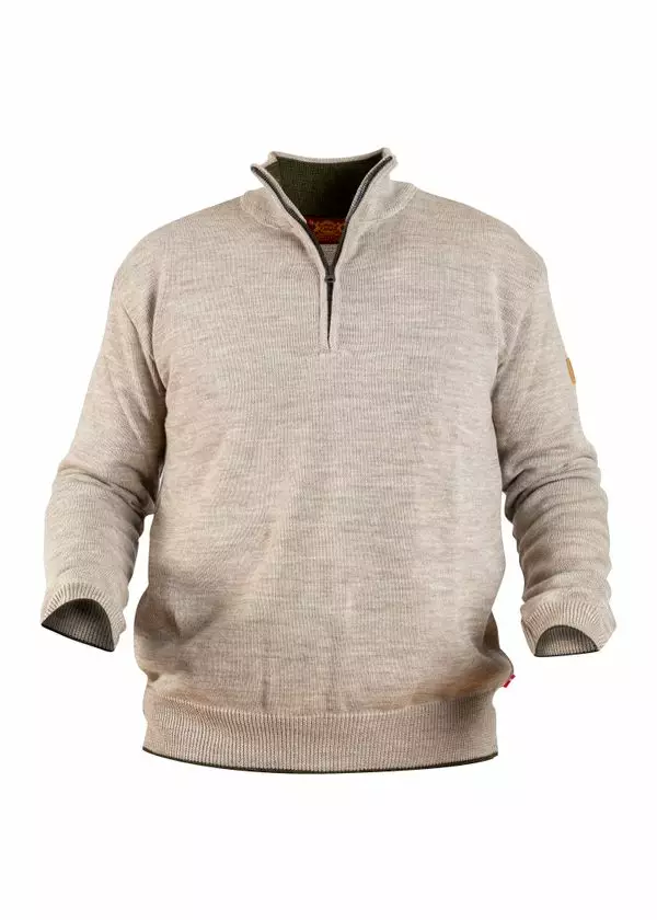 Miesten neule vetoketjulla - Shirts - 40451-SAV-L - 1