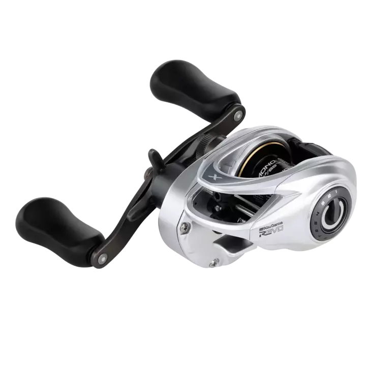 Abu Revo X VoltiQ - Low Profile Baitcasting Reels - REVO5XVIQLP-L - 1