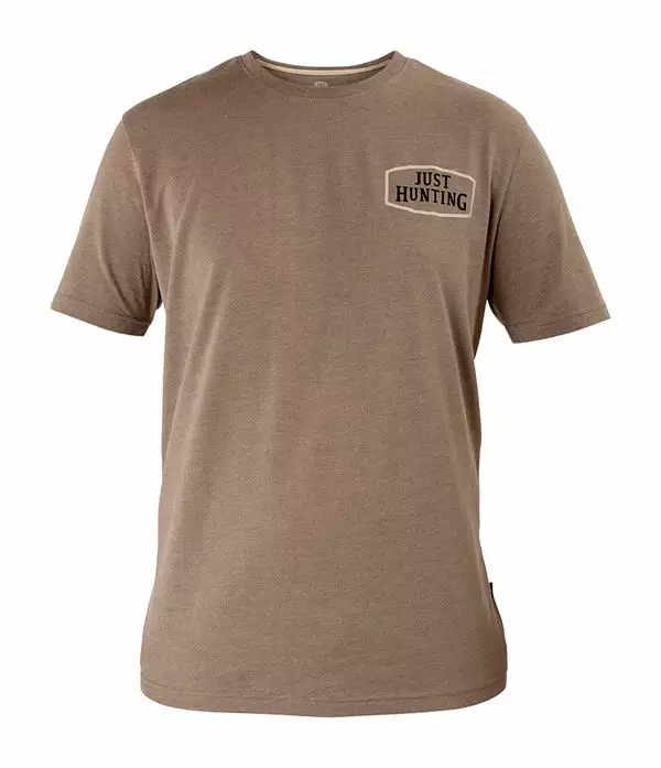 Nordhunt Just Hunting T-Shirt Khaki - Shirts - 26374-002-M - 1