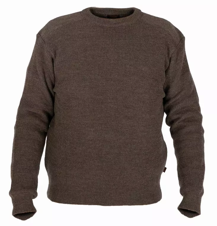 Nordhunt Oluf O-Neck Knit Brown - Shirts - 23450-B-M - 1