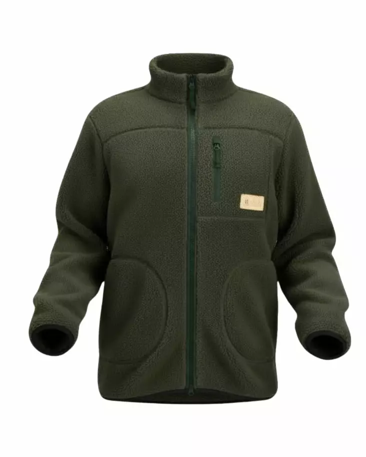 Nordhunt Snake River Pilejacket Olive - Shirts - NH25344076-M - 1