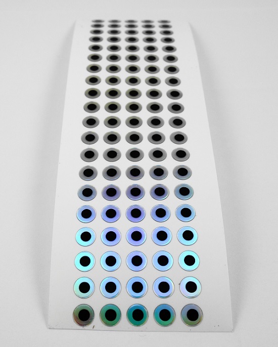 Tarrasilmä 100pcs 6mm - Eyes - SAMTS1006MM - 1