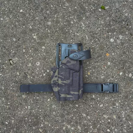 Panneltac LVL2 Holster - Glock 17 Black - Glock - L2-G17-NL-BLKR - 2
