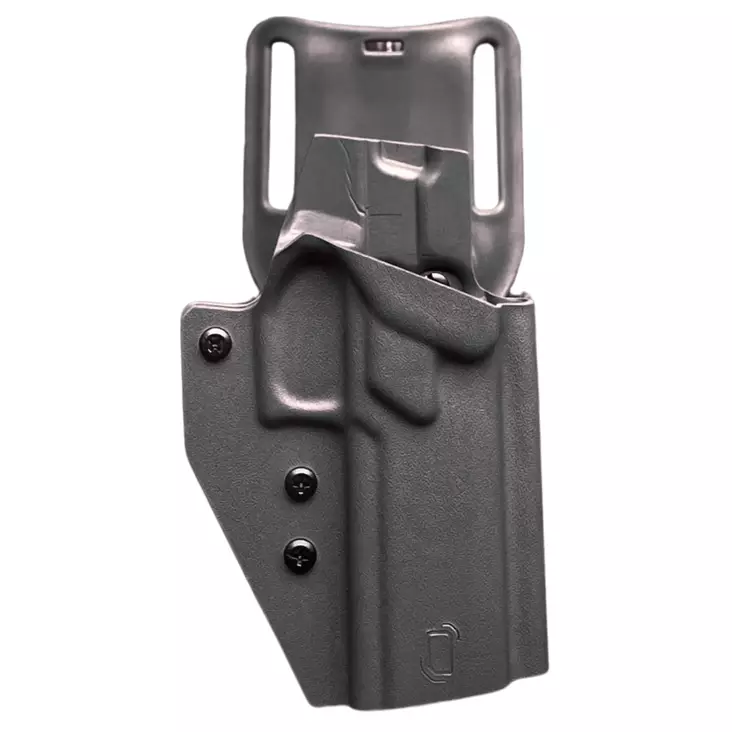 Panneltac OWB Mid-Drop Holster - Glock 17/19 Black - Glock - OM-G17-NL-BLKR - 1