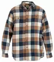 Nordhunt Denver Flannel Shirt Camel - Shirts - NH23442-S - 1