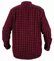 Nordhunt Sermen Flannel Shirt Boredeaux / Navy Check - Shirts - NH600224-248-S - 3