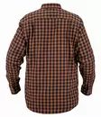 Nordhunt Sermen Flannel Shirt Navy / Tobacco Check - Shirts - NH600224-259-S - 3