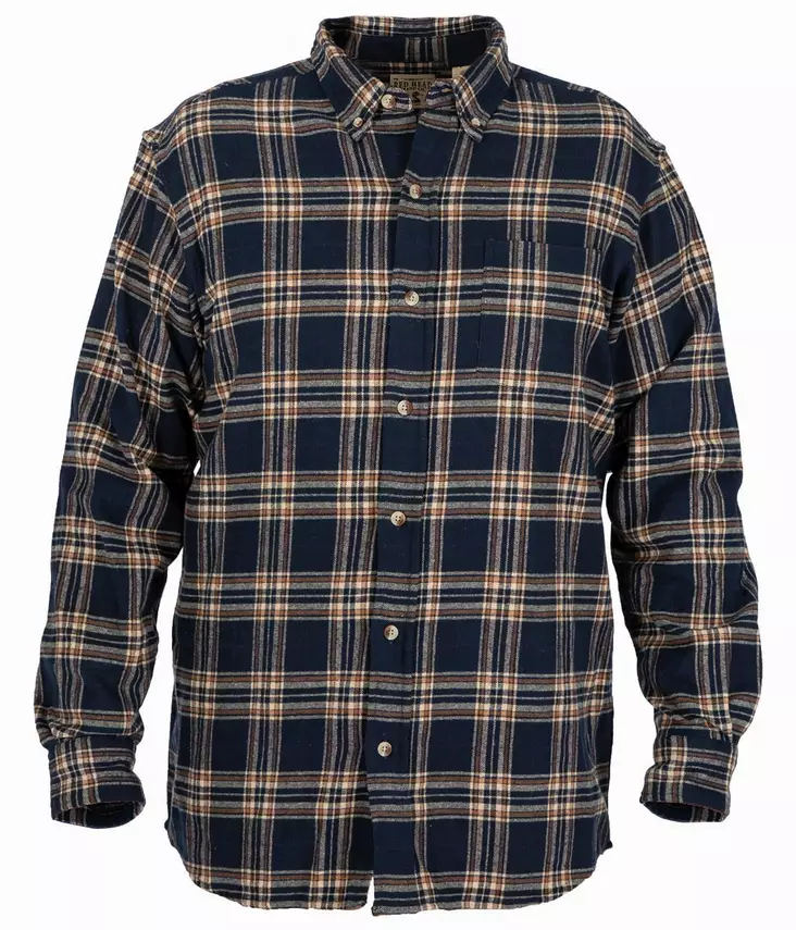 Nordhunt Ohio Flannel Shirt Navy - Shirts - NH23443-S - 1